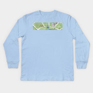 The Clock Tower or the Water Tower Kids Long Sleeve T-Shirt